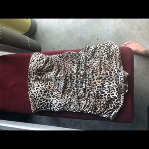 Leopard one piece bathing suit